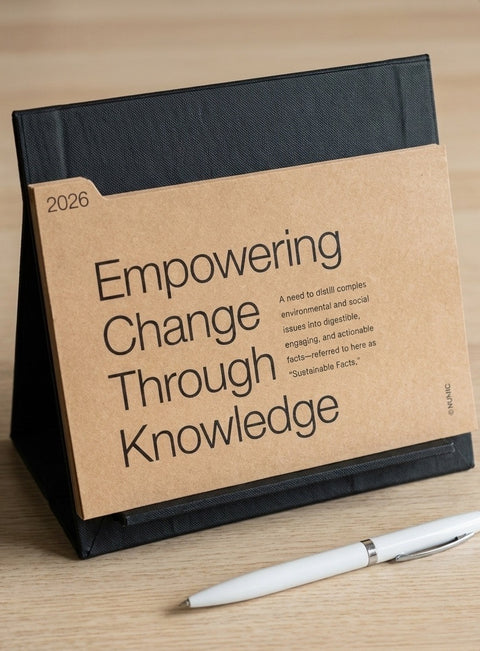 Kraft Table Stand Calendar 2026