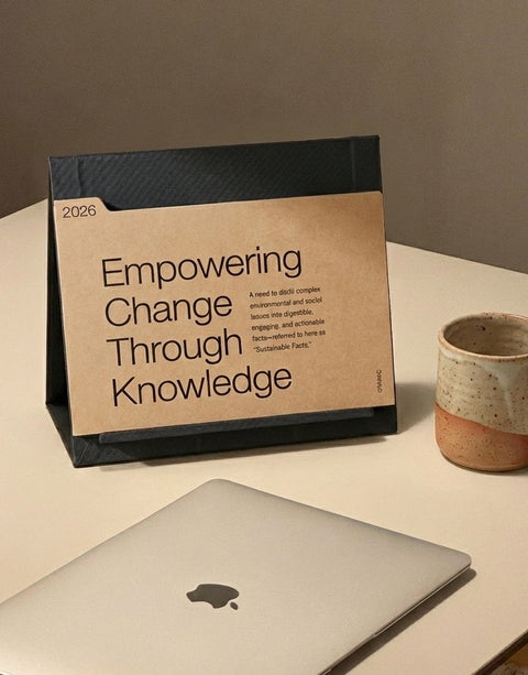 Kraft Table Stand Calendar 2026