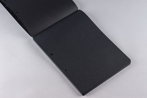 A4 size Aviary notepad in black color