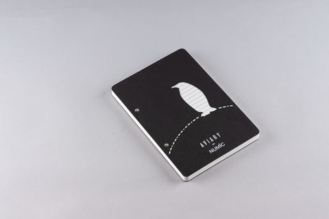 A4 size Aviary notepad in white color