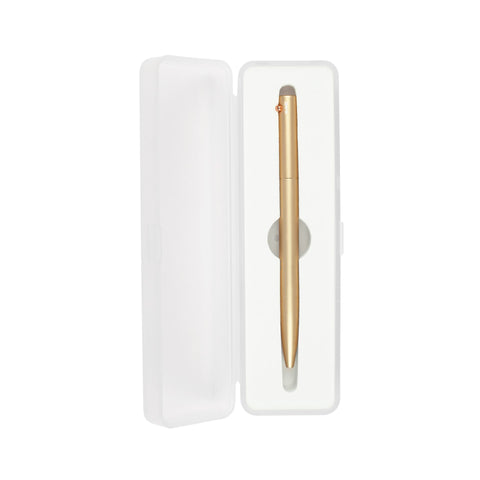 Accord metal desk pen in gold color