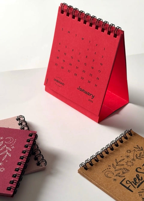 Mini Table Calendar 2026