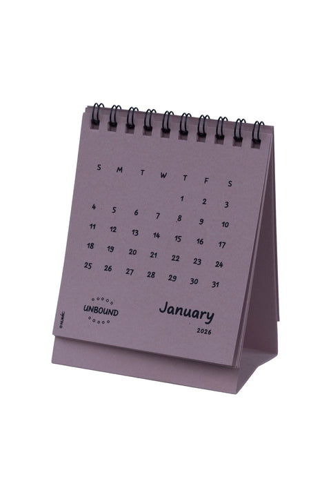 Mini Table Calendar 2026