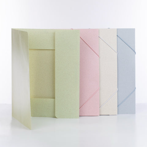 Wheat Straw Elastic Folder