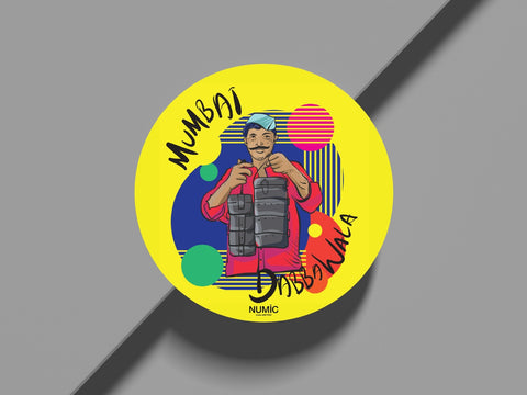 Mumbai Tea Coaster (Pack of 2)