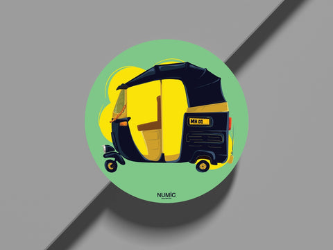 Mumbai Tea Coaster (Pack of 2)