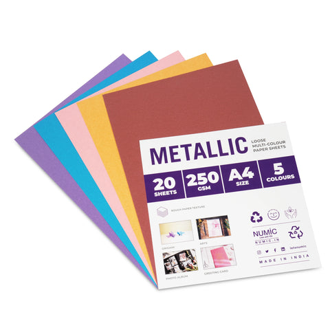 Metallic Color A4 Packets