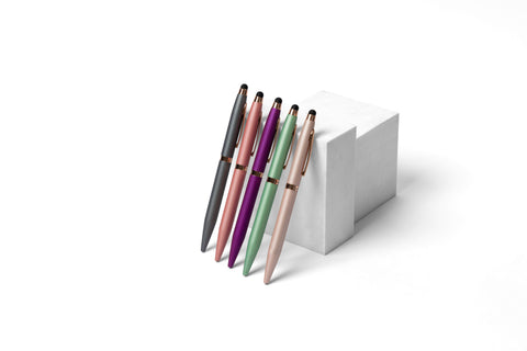 Accord 2 pens with metal body in five colors