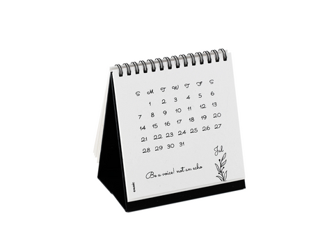 Hand Made Table Calendar 2024