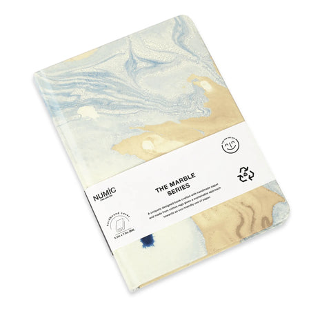 Marble Series blue color notebook