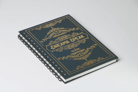 Dream Speak notebook in paris blue color