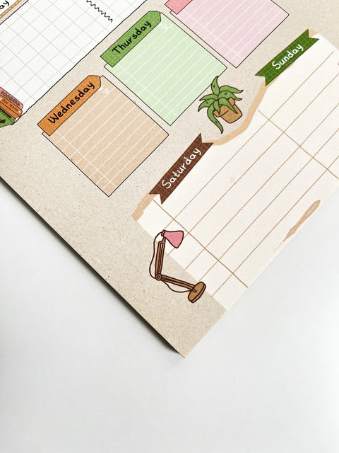 A5 Notepads-Weekly Planner