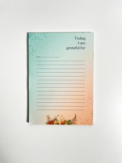 A5 Notepads - Green Gratitude