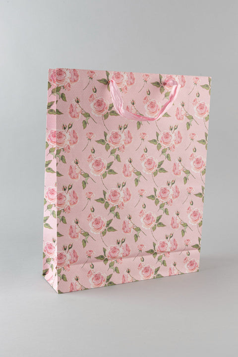 Rhyme Pink Paper Bag - 25 Qty