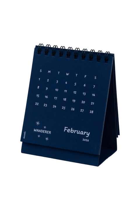 Mini Table Calendar 2026