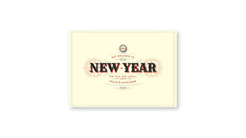 Happy New Year Postcards